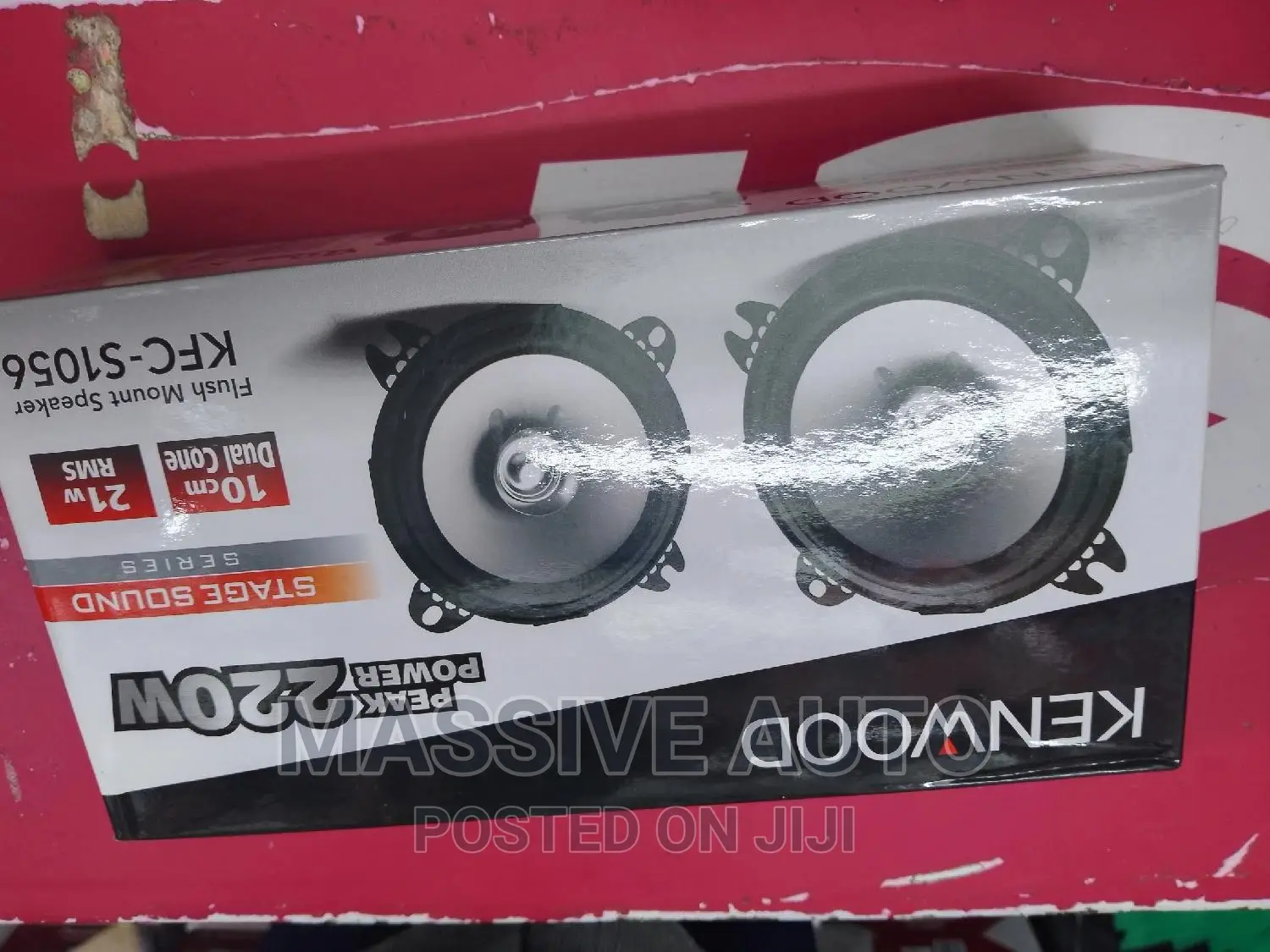 High Power 4"Kenwood Dashboard Speakers in Nairobi Central Vehicle