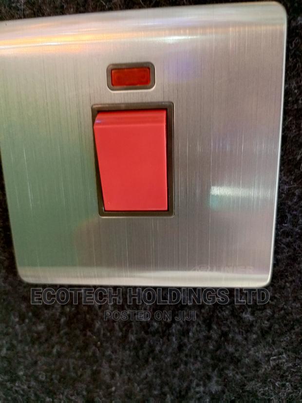 Silver Water Heater Switch - main view