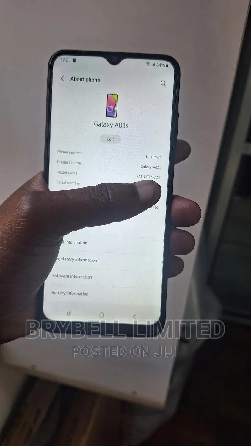 Samsung Galaxy A03s 64 GB Black