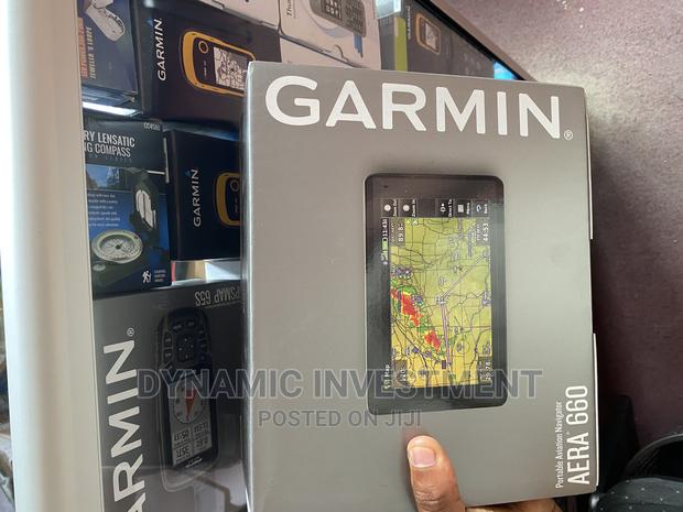 Garmin Aera 660 | Handheld/Portable Aviation GPS Device - main view