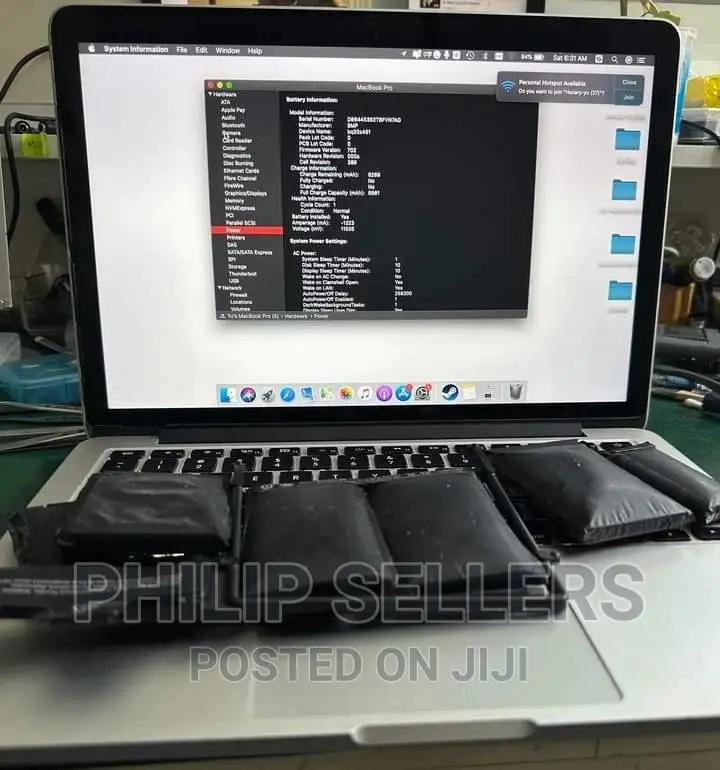 Macbook 13” 2015 A1502 Battery