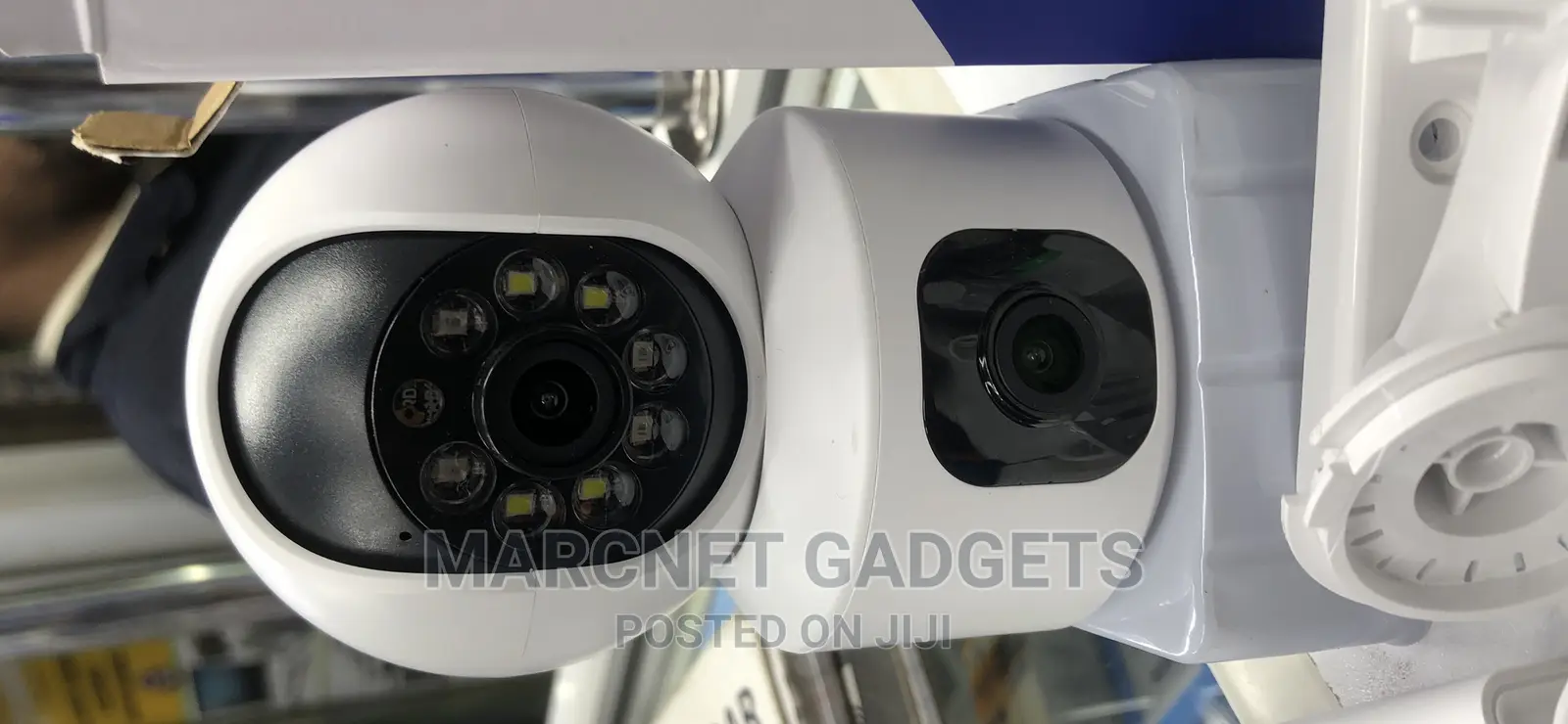 Smart Nanny Dual Camera 1 Rotating 1 Fixed With Motion