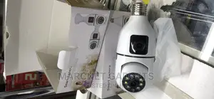 Nanny Rotating Bulb Camera With 2 Camera 1 Rotating 1 Fixed