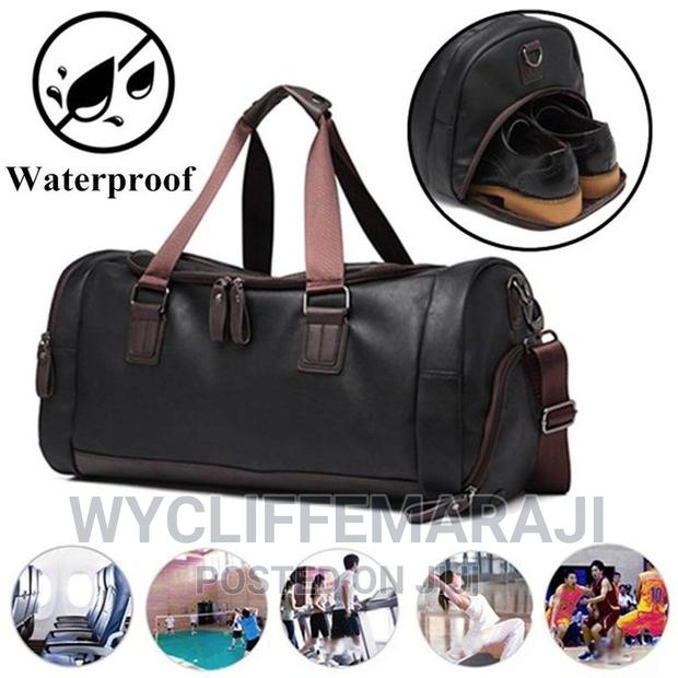 Leather Stylish Traveling Bag - thumbnail 4
