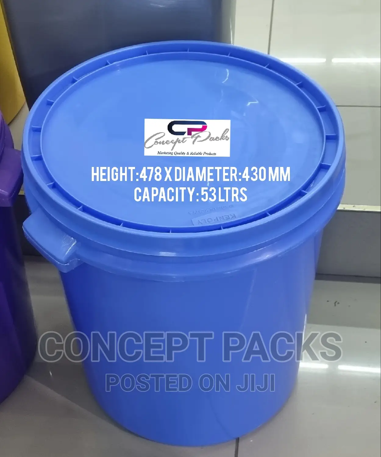 53L Water Drum.