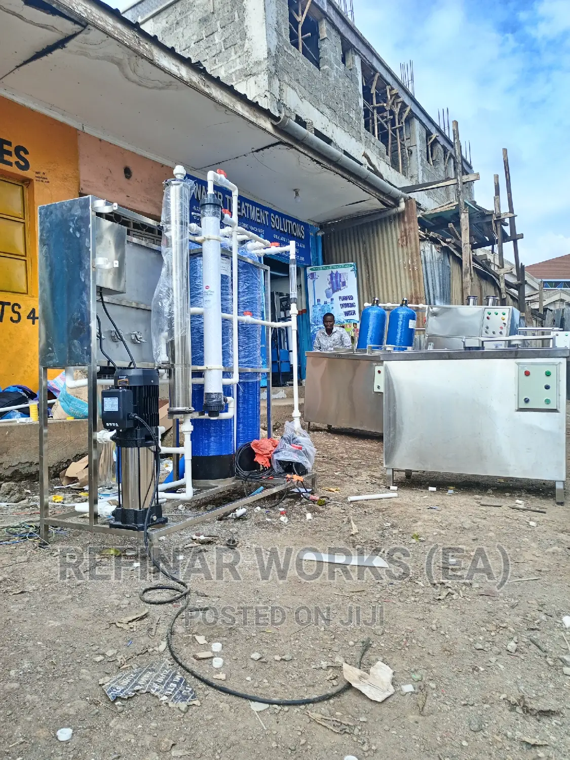 Equipment for Water Purification Business 250lph