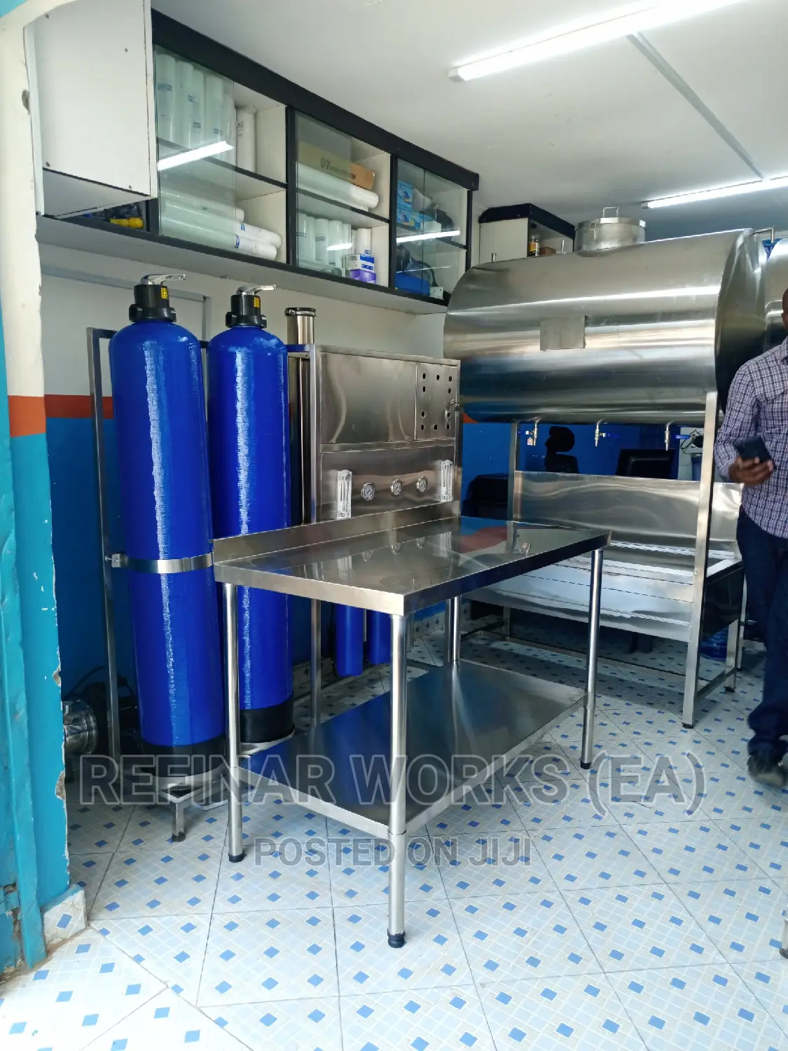 Equipment for Water Purification Business 250lph