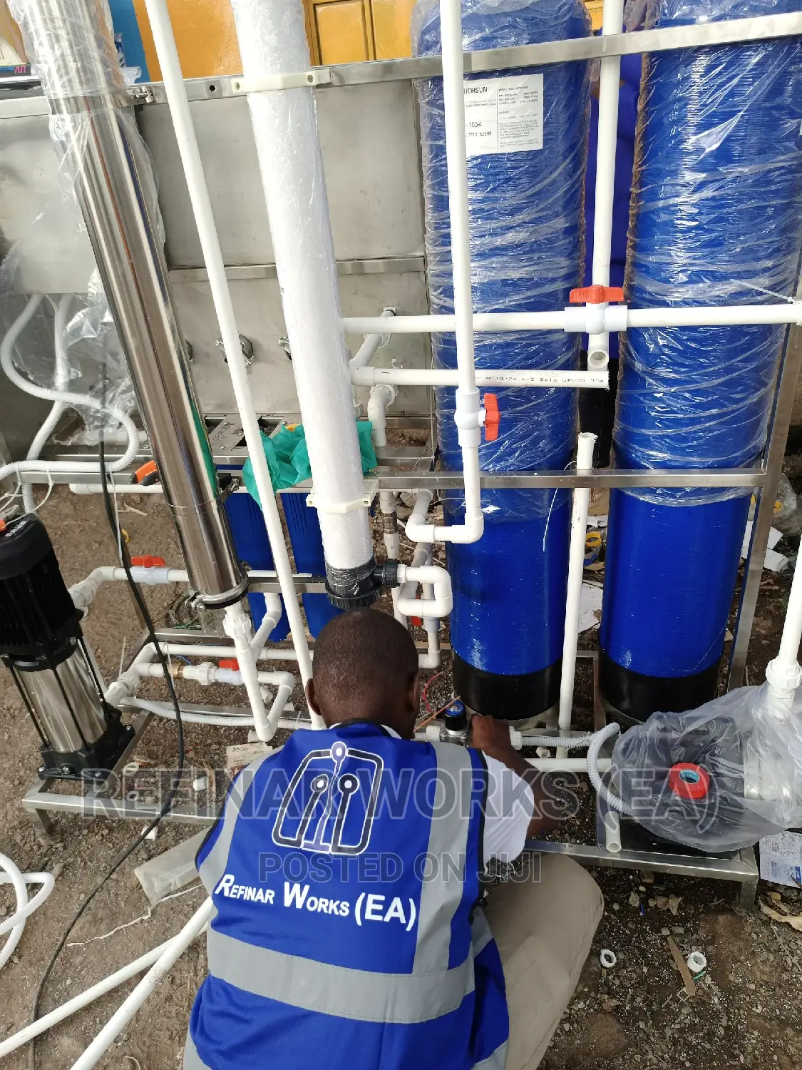 Equipment for Water Purification Business 250lph