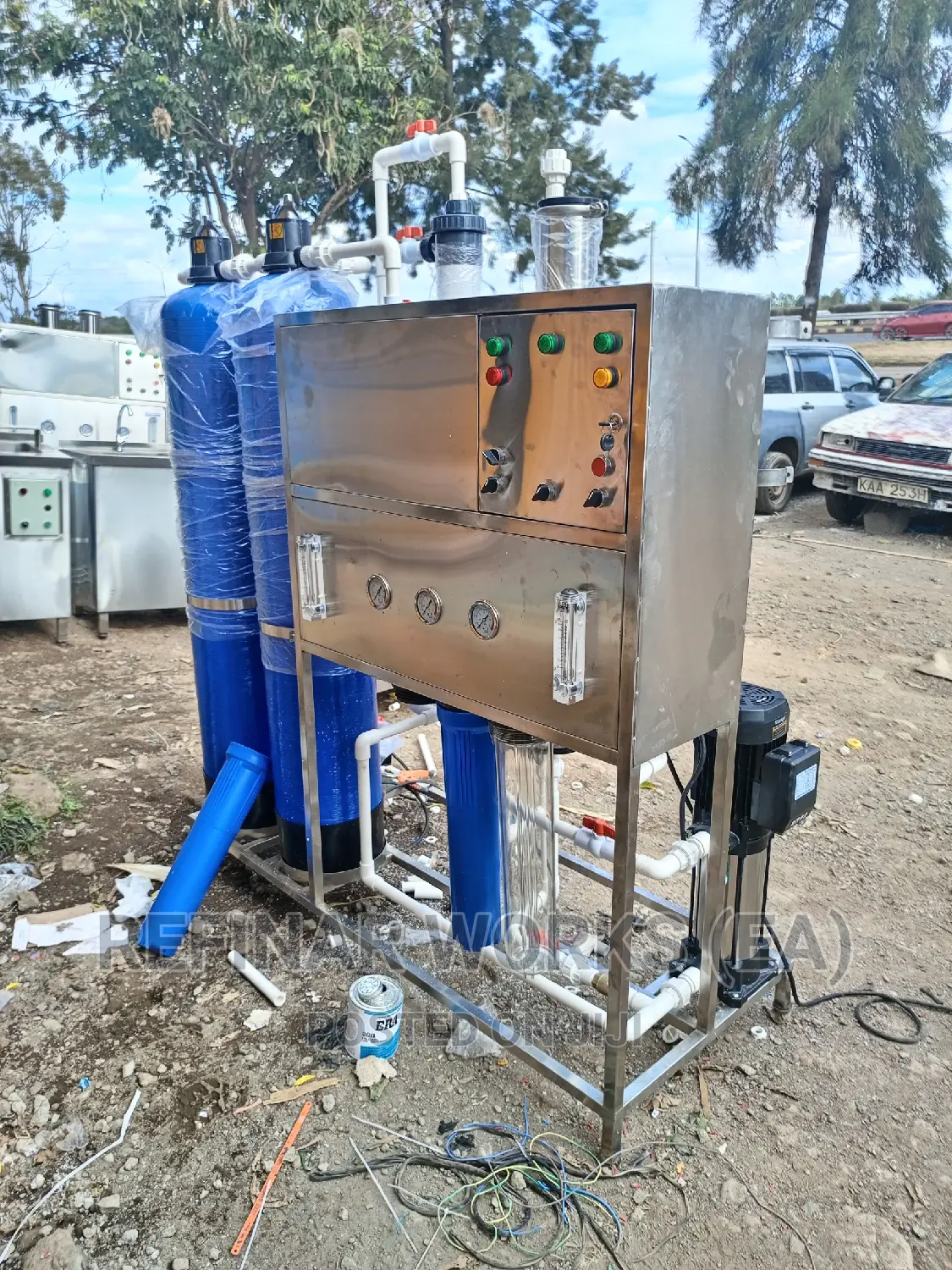 Equipment for Water Purification Business 250lph