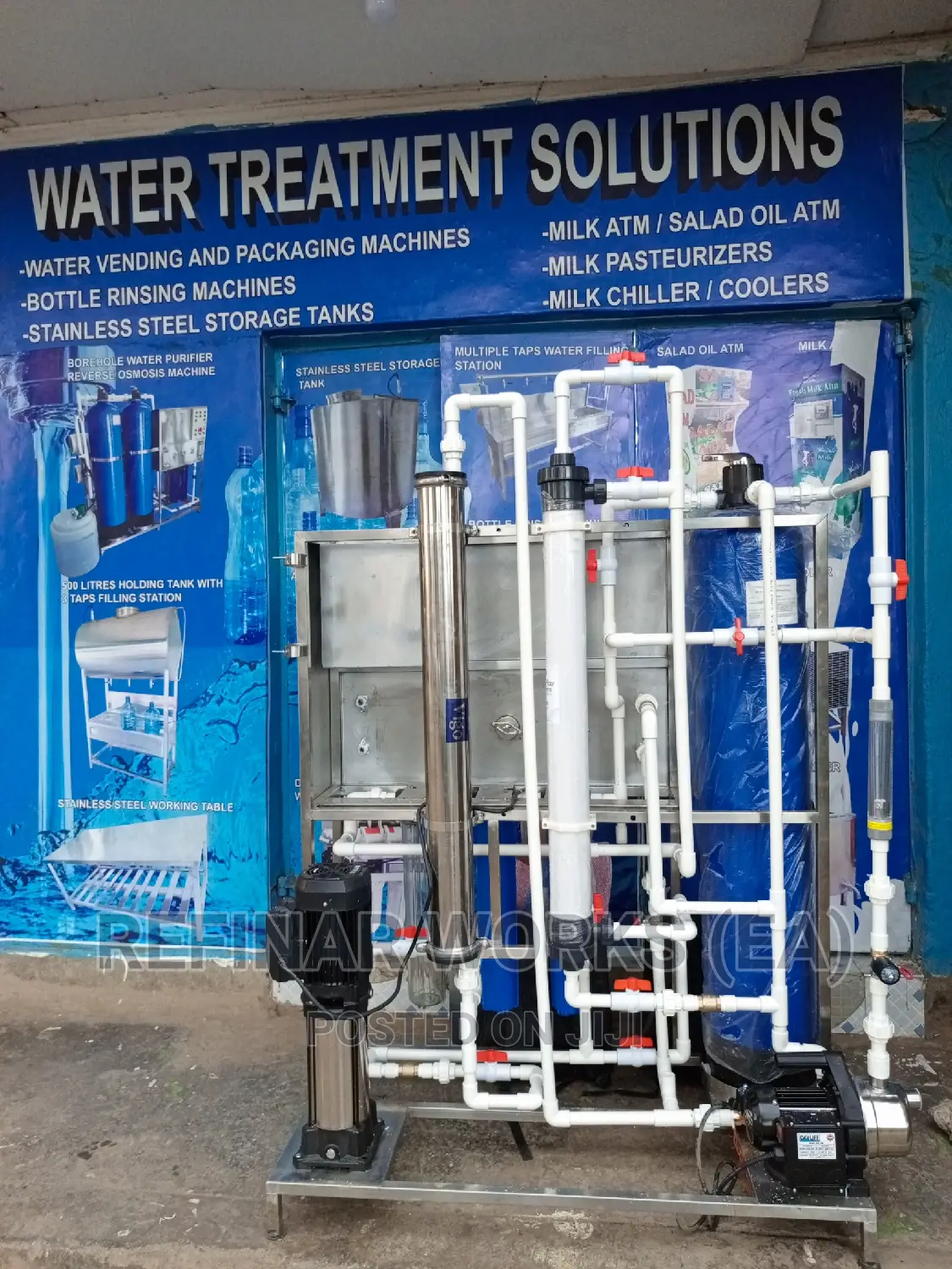 Reverse Osmosis Machine 500 Liters Per Hour