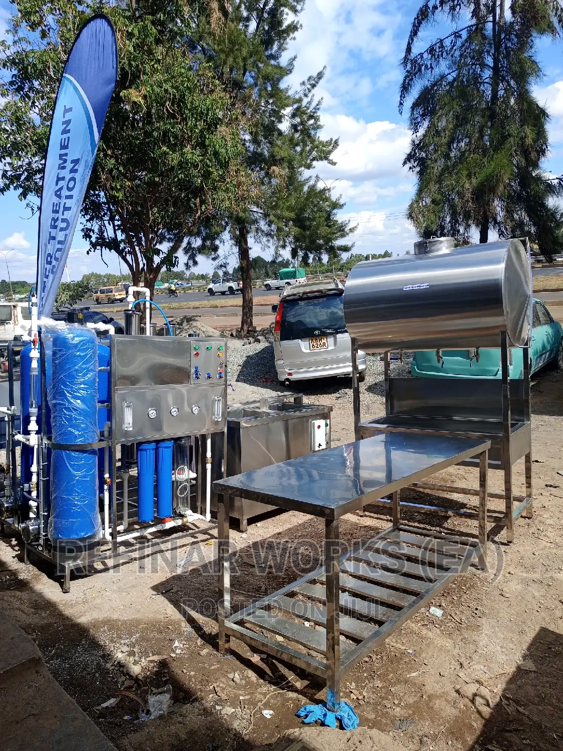 Borehole Water Purifier - Reverse Osmosis Treatment Plant