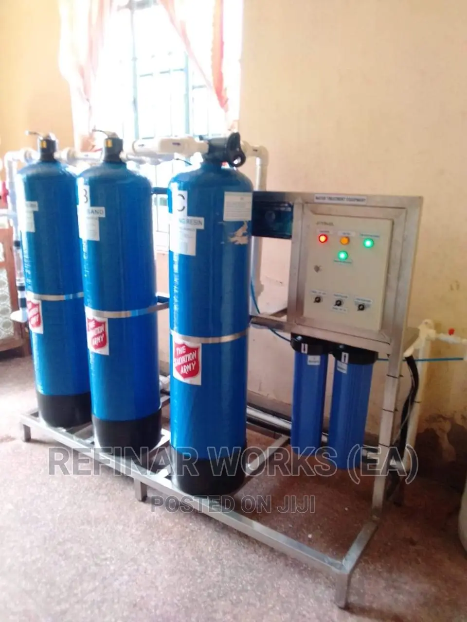 Borehole Water Purifier - Reverse Osmosis Treatment Plant