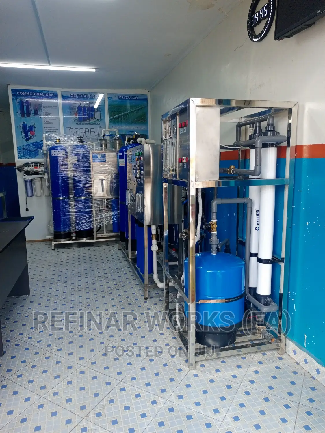 Borehole Water Purifier - Reverse Osmosis Treatment Plant