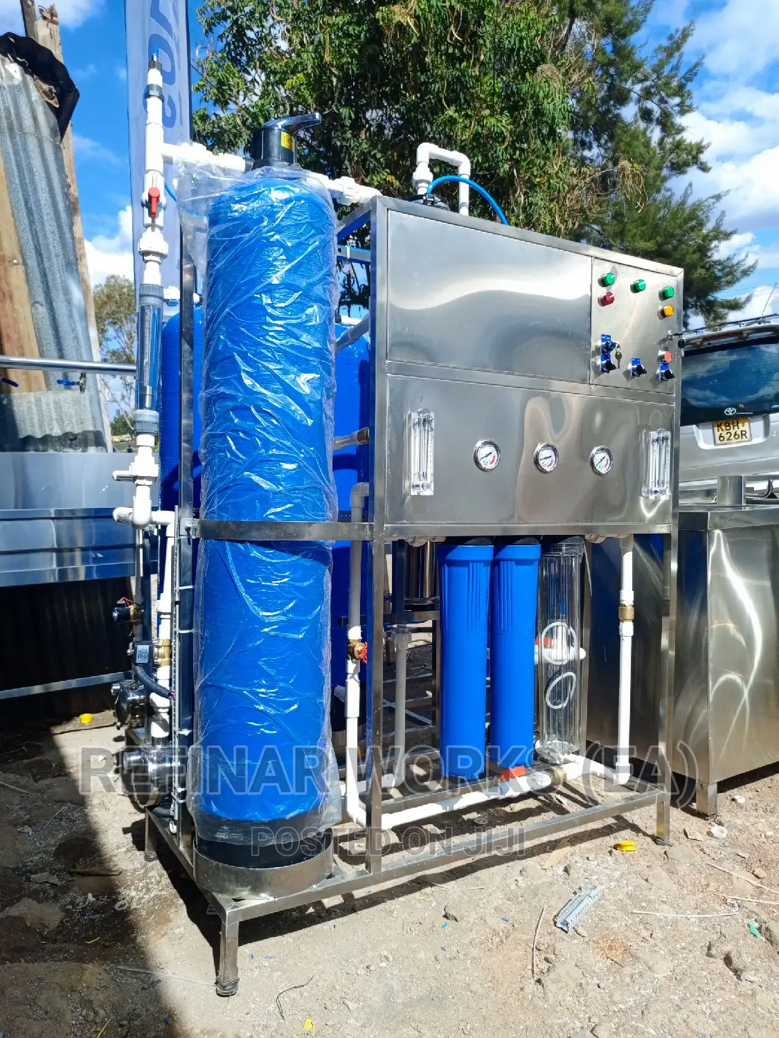 Borehole Water Purifier - Reverse Osmosis Treatment Plant