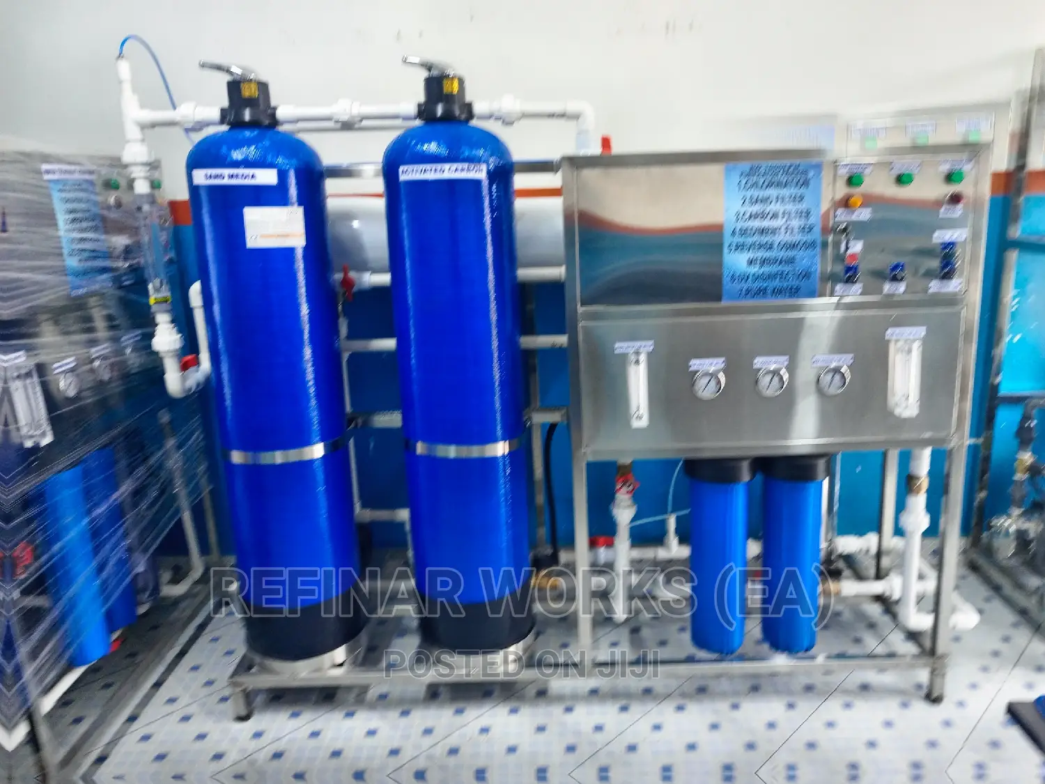 Borehole Water Purifier - Reverse Osmosis Treatment Plant
