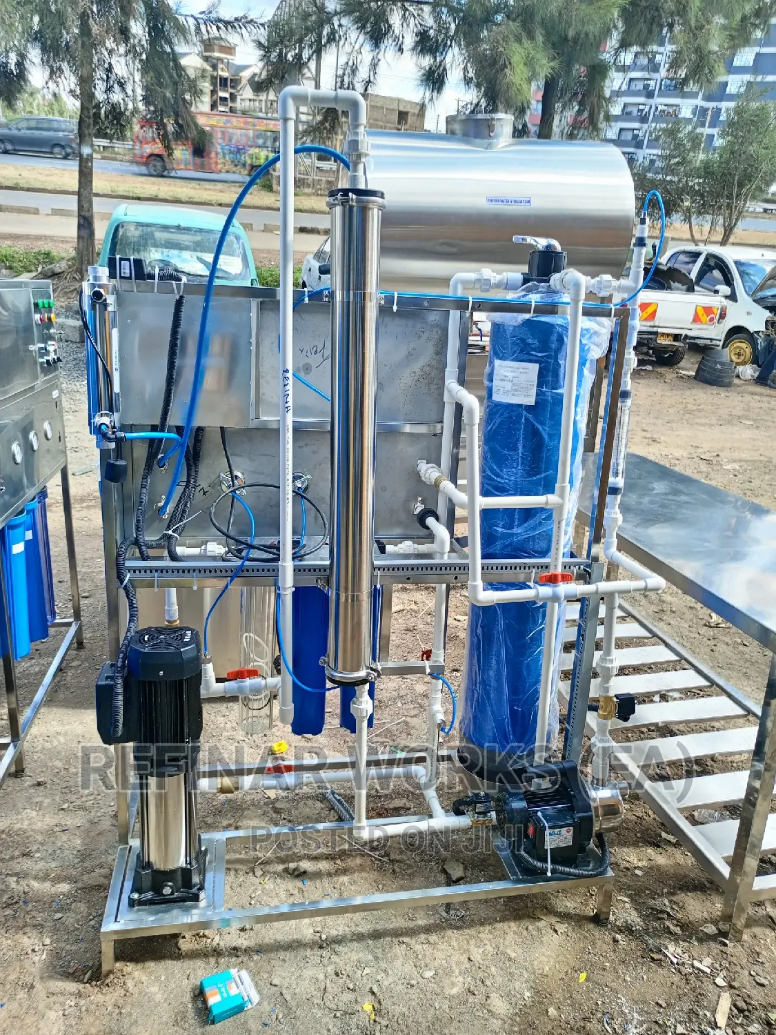 Borehole Water Purifier - Reverse Osmosis Treatment Plant