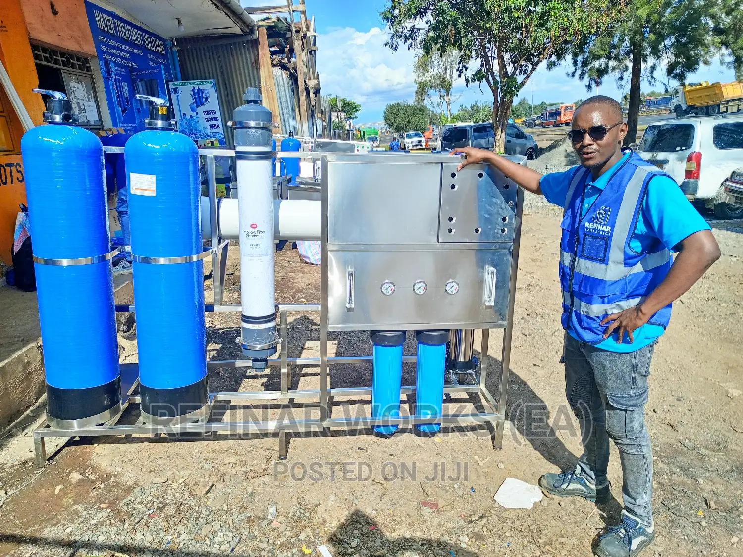 Borehole Water Purifier - Reverse Osmosis Treatment Plant