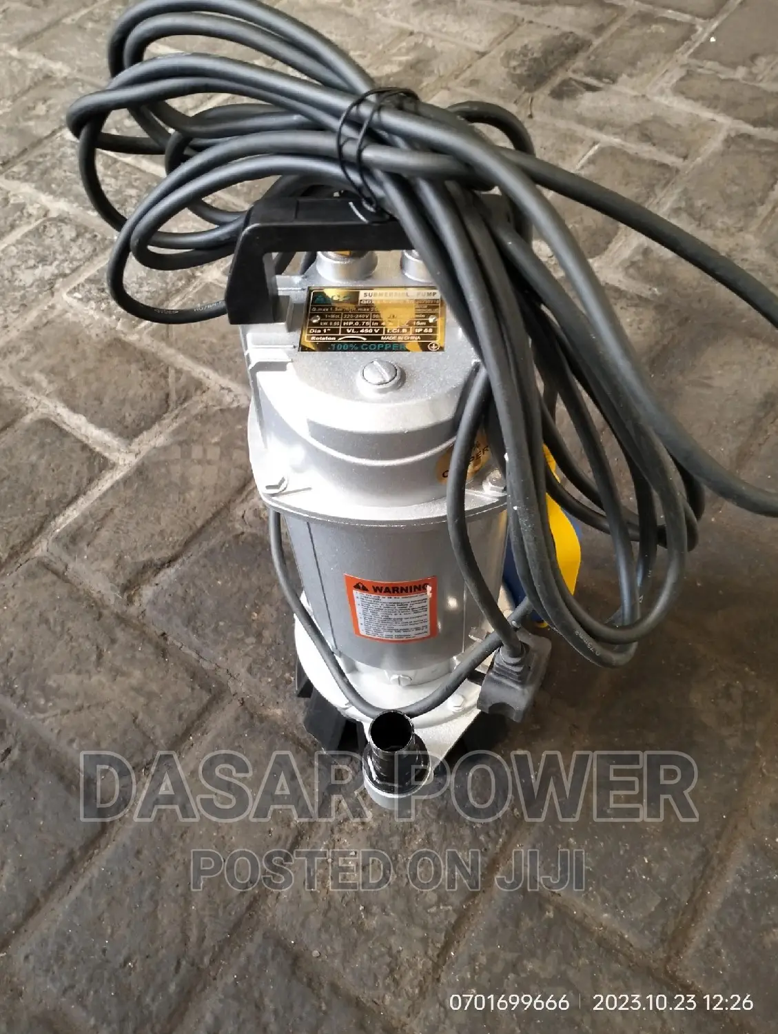 Deep Well Submersible Pump