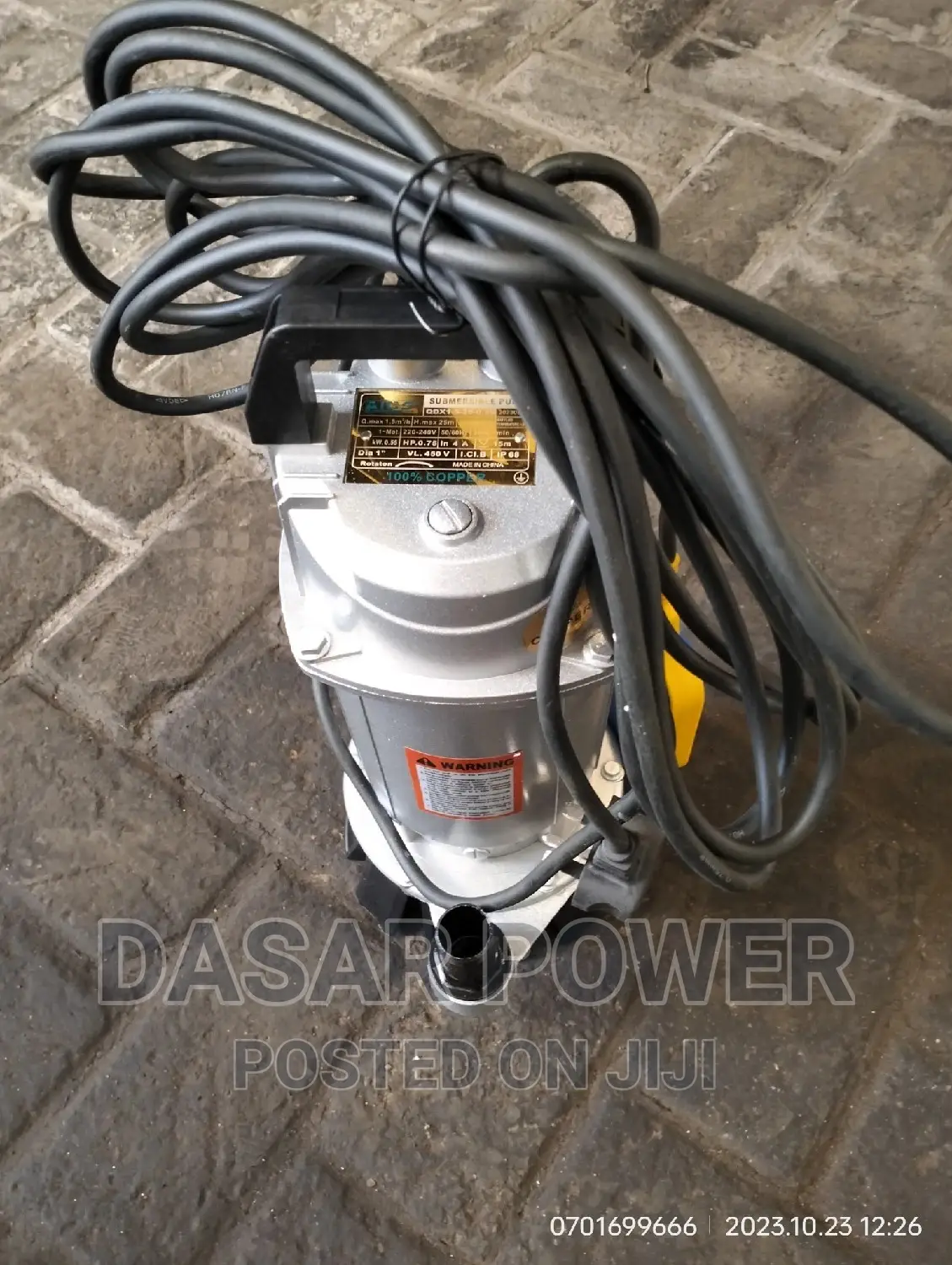 Deep Well Submersible Pump