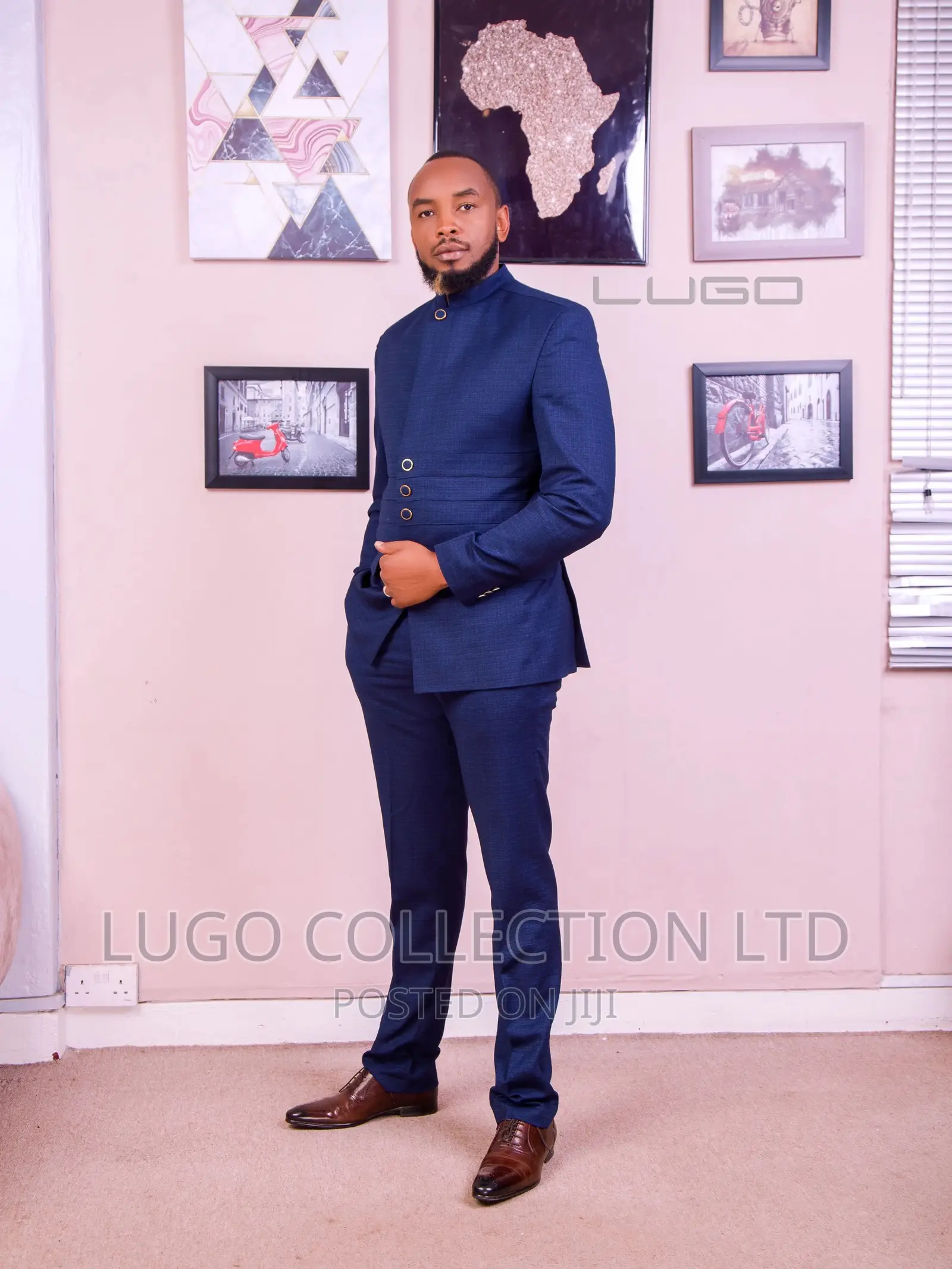 Slim Fit Parliament Blue Suit