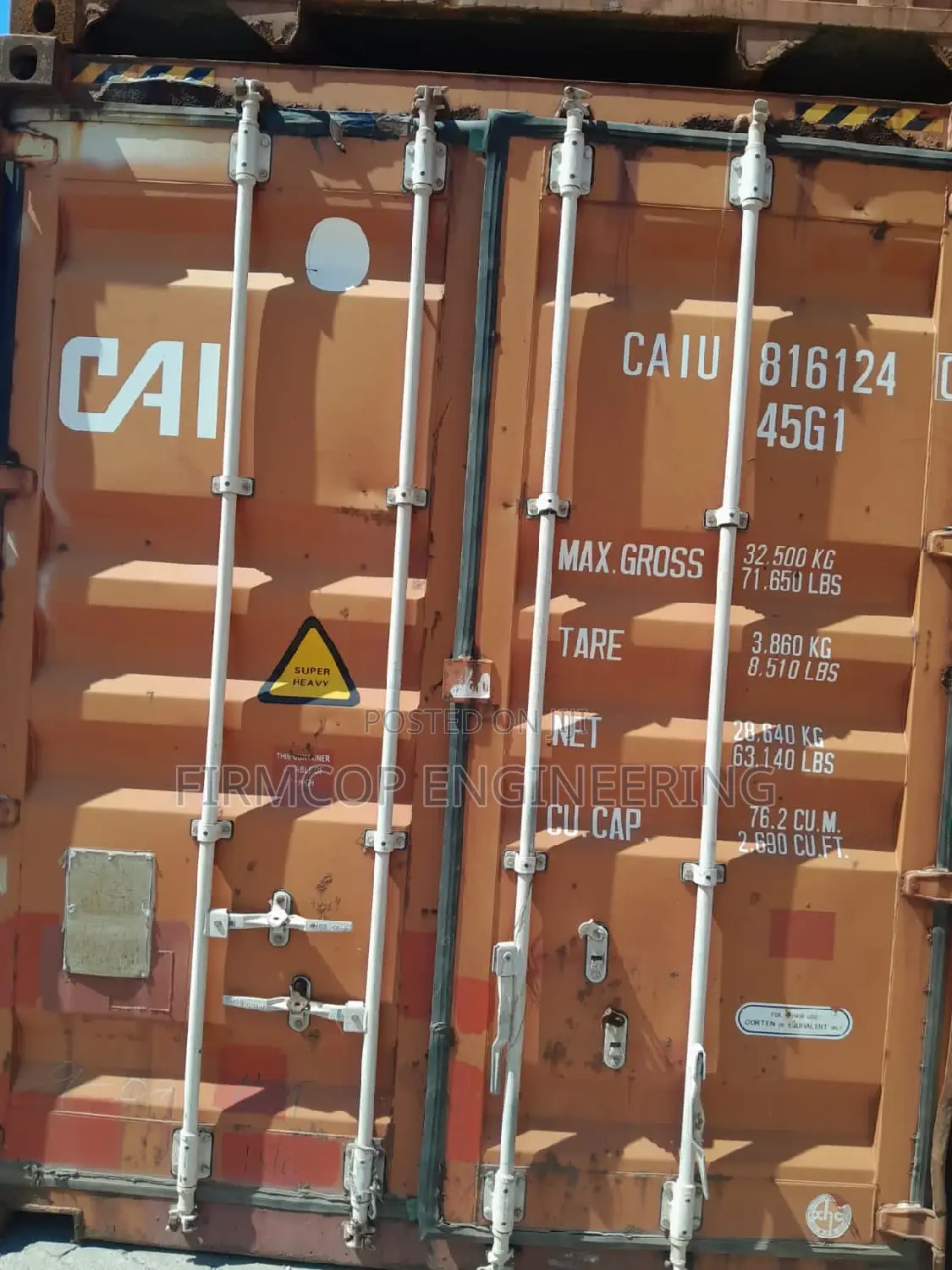 40ft Hc Shipping Containers - Inclusive of Delivery