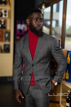 Checked Slim Fit Suits
