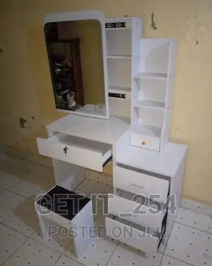 Dressing Table With Sliding Mirror
