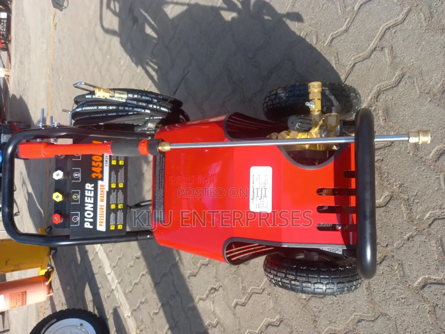 High Pressure Washer Pioneer Machine