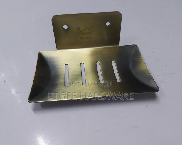 Antique Brass Soap Holder