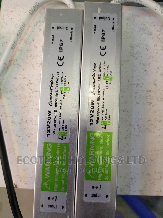 20wts 12V Led Waterproof Driver