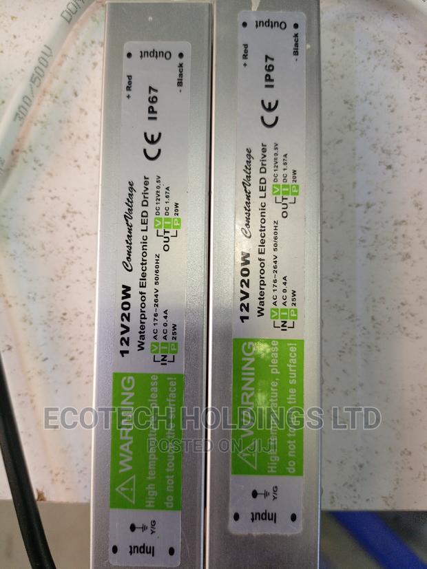 20wts 12V Led Waterproof Driver - thumbnail 2