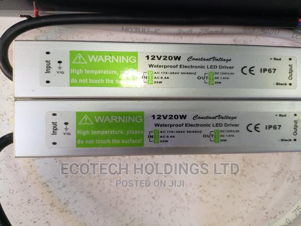 20wts 12V Led Waterproof Driver - thumbnail 3
