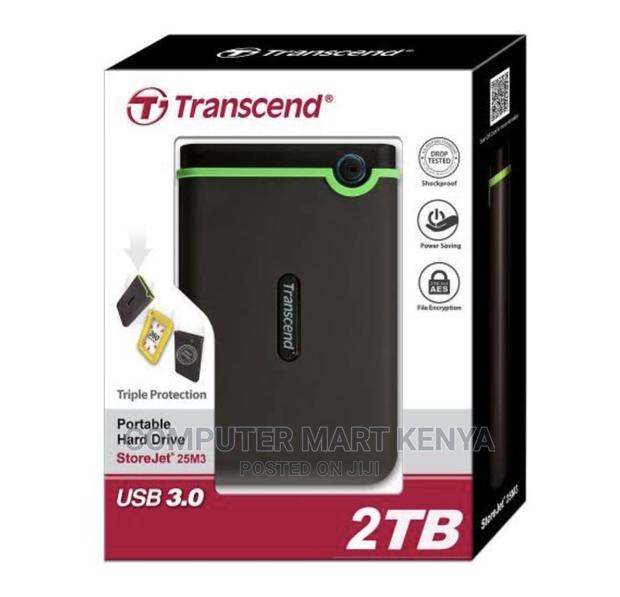 Transcend External HDD 2TB - Iron Grey - main view