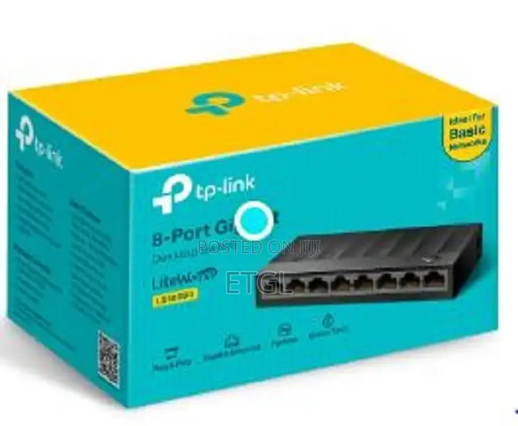 .Tp-Link 8-Port 10/100mbps" Desktop Switch - TL-LS1008