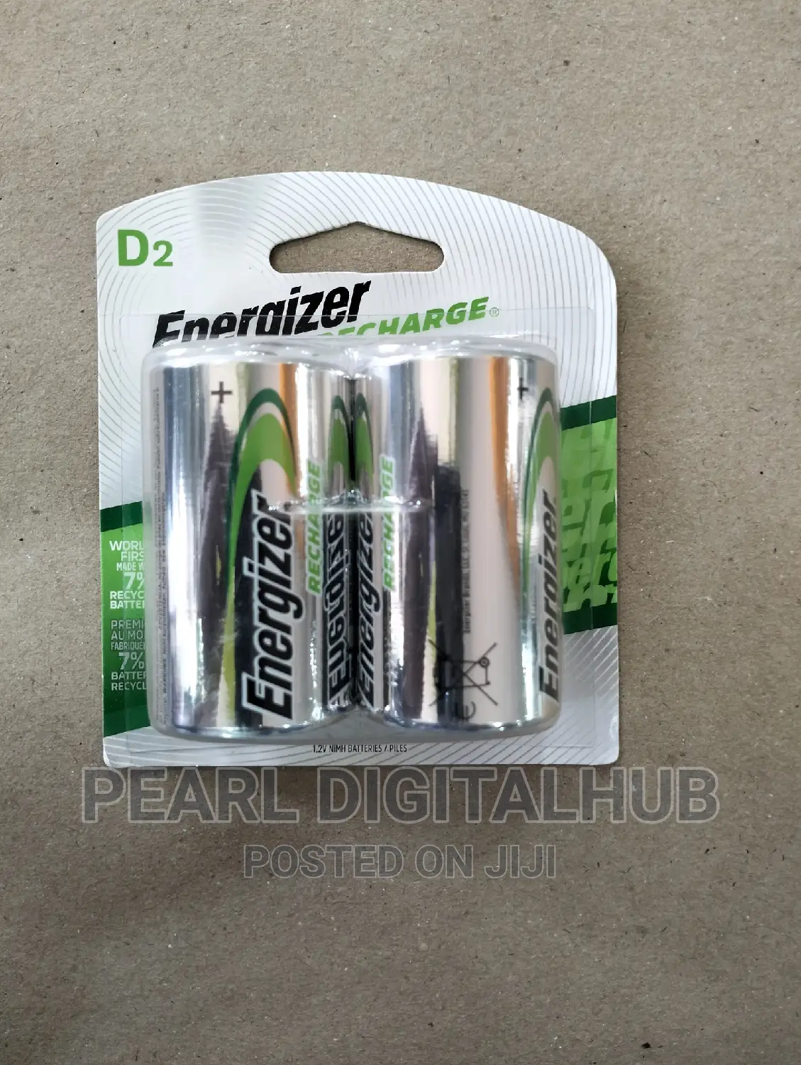 Size D Rechargeable Energizer Battery