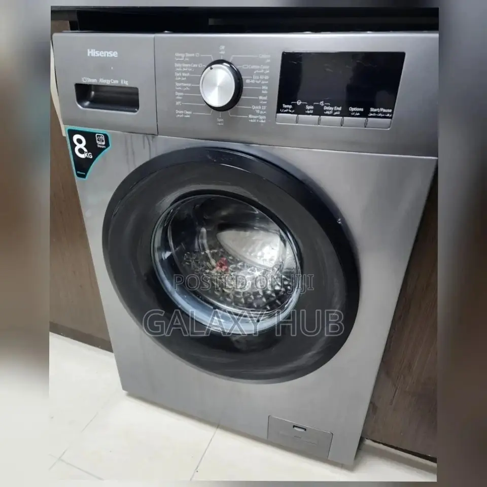 Washing Machine Hisense Wfpv8012emt - 8kg Front Load
