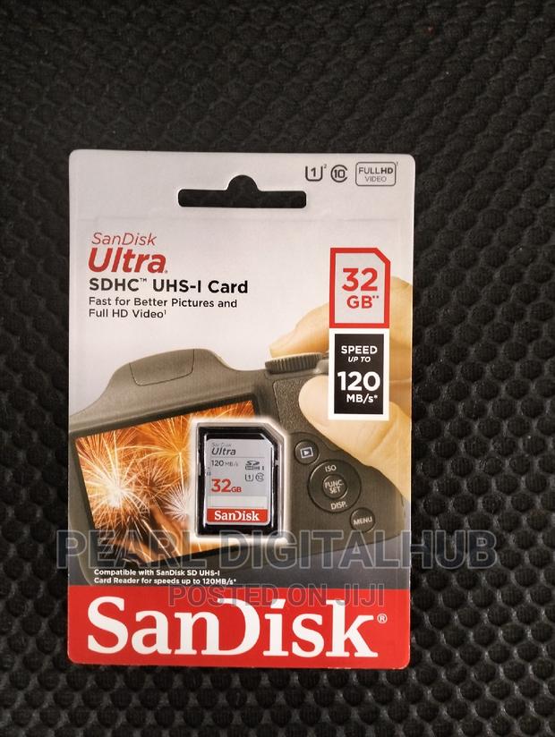Ultra 32gb 120mbs Sandisk