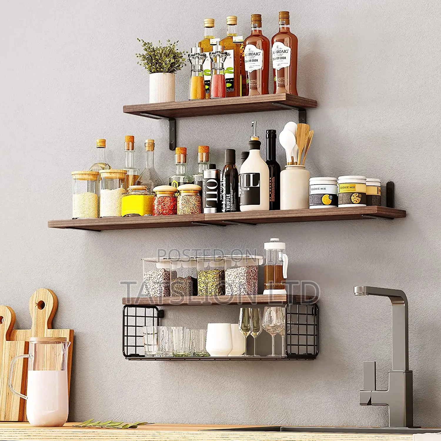 Modern Unique Wall Floating Shelves New