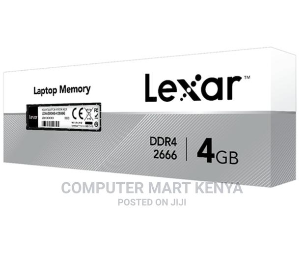Lexar 4GB RAM DDR4 Laptop 2666 MHZ