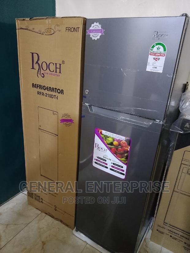 Fridge/ Refrigerator/ Roch 210dt Double Door Refrigerator - main view