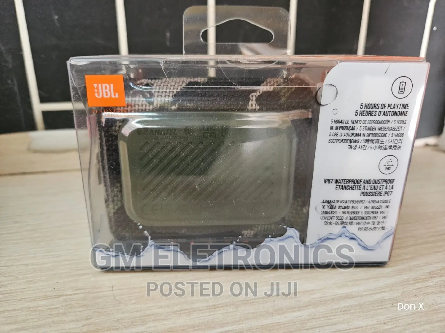 New JBL GO 3 Portable Bluetooth Waterproof Speaker