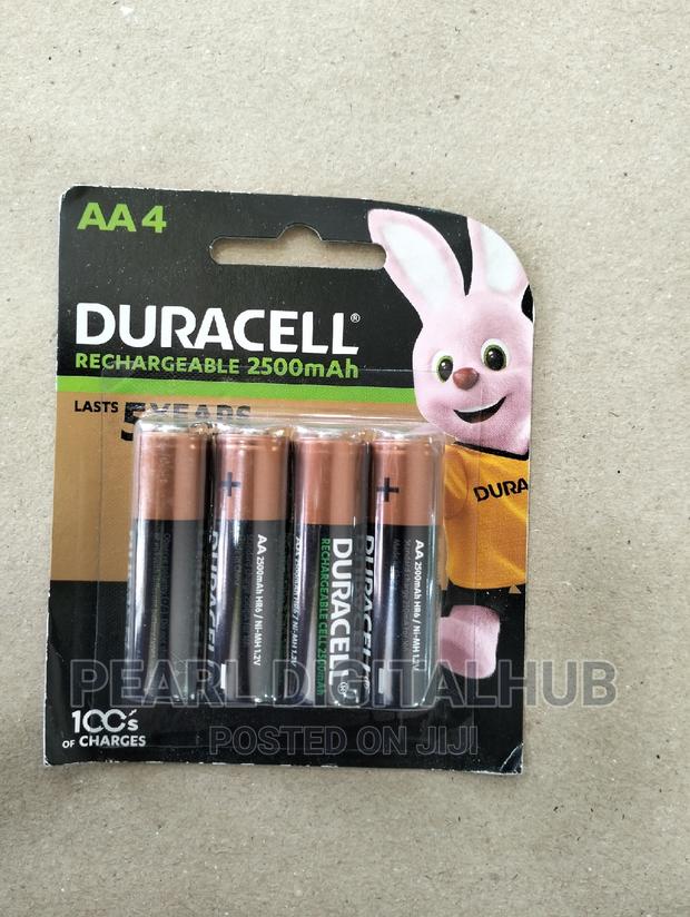Duracell Rechargeable AA Batteries 4pack - main view