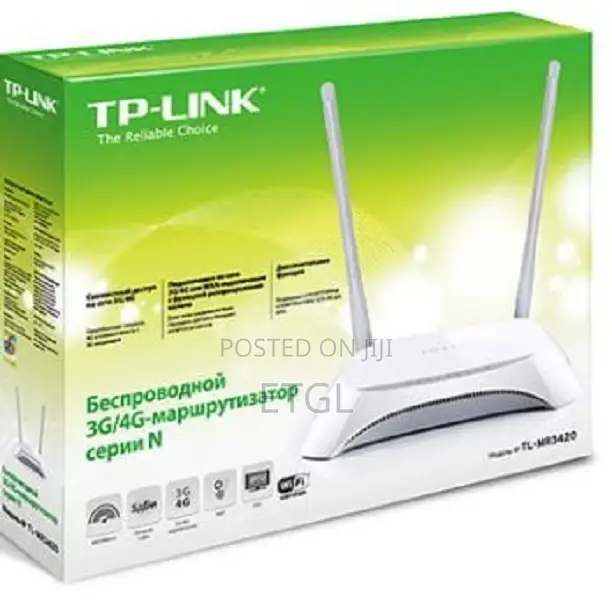 Tp-Link 300mbps 3g/4g Wireless N Router - Tl-Mr3420
