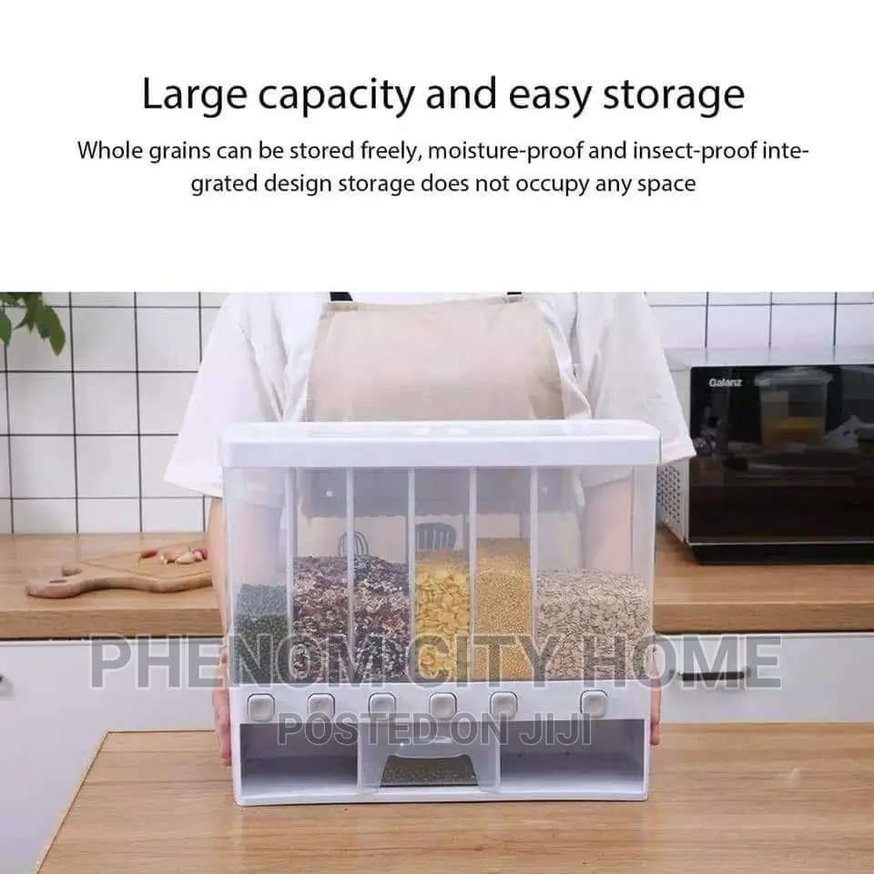 6 Compartment Cereal Dispenser