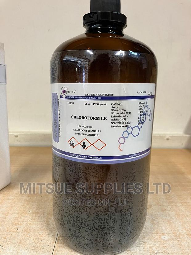 Chloroform LR 2.5 Litre Griffchem - main view