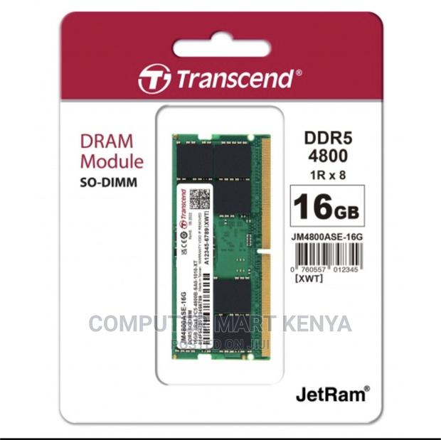 Transcend 16gb RAM Ddr5 Desktop 4800mhz - main view