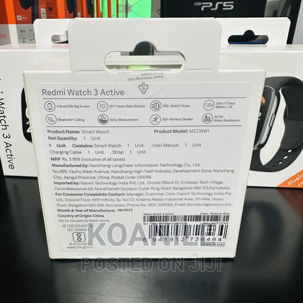 Redmi Watch 3 Active Smartwatch (BT Call) - thumbnail 5