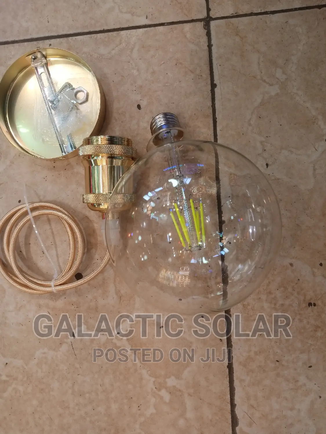 Mini Pendant Light Holder+Bulb