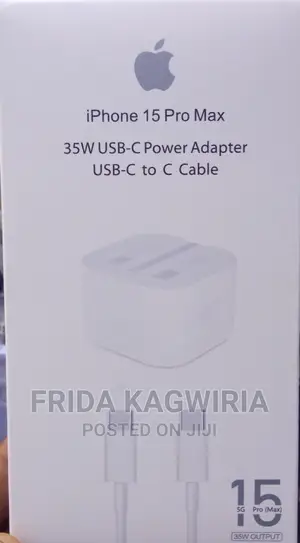 iPhone 15 Pro Max 35w Charger