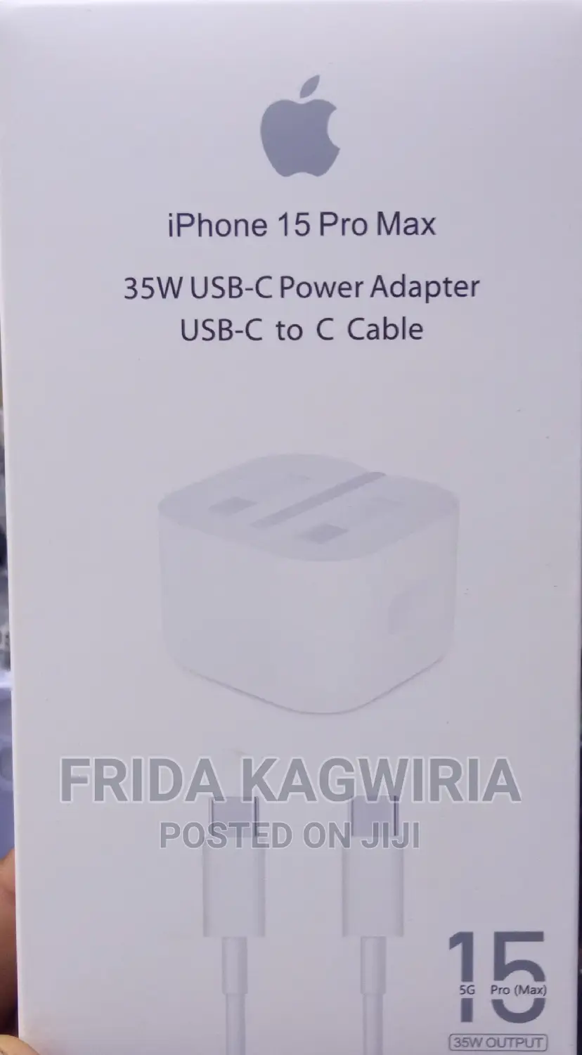 iPhone 15 Pro Max 35w Charger